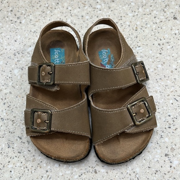 Scott David Lil Jack brown/beige set of two sandals (Size 8) - Picture 7 of 8